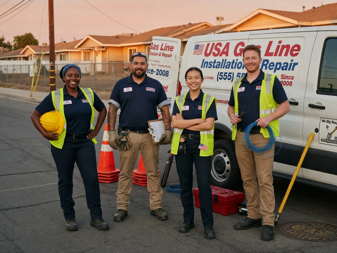 Gas Line Installation company in North Carolina